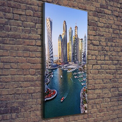 Tableau mural sur toile Baie de Dubaï