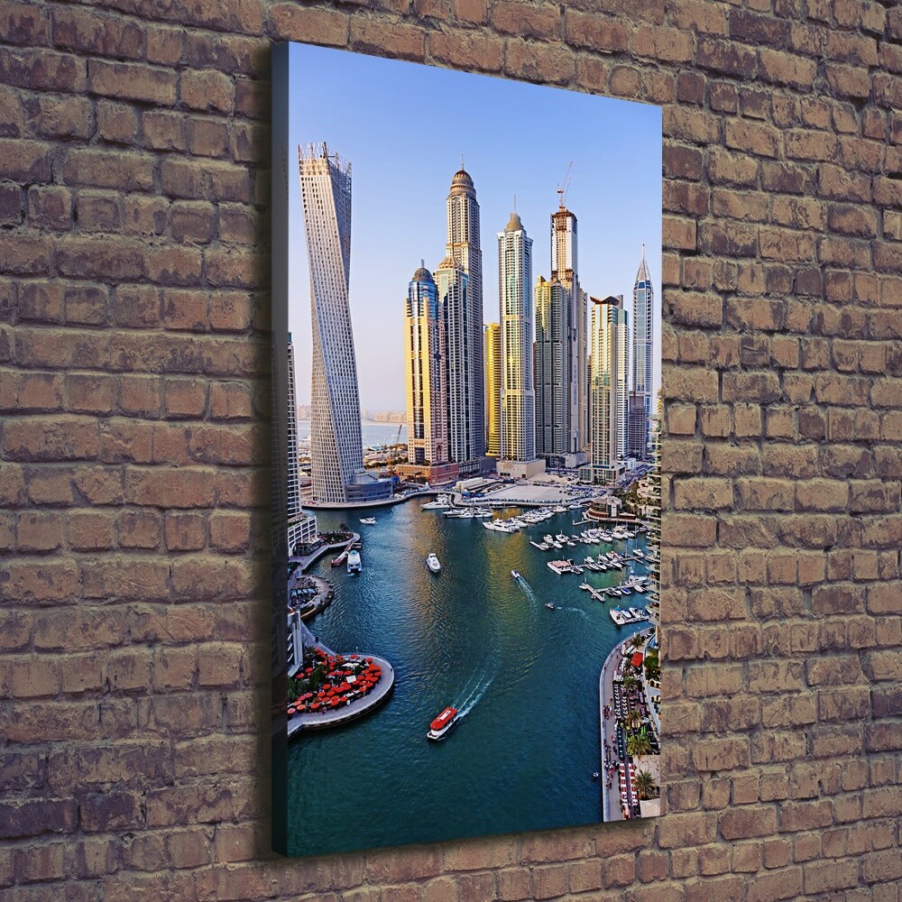 Tableau mural sur toile Baie de Dubaï