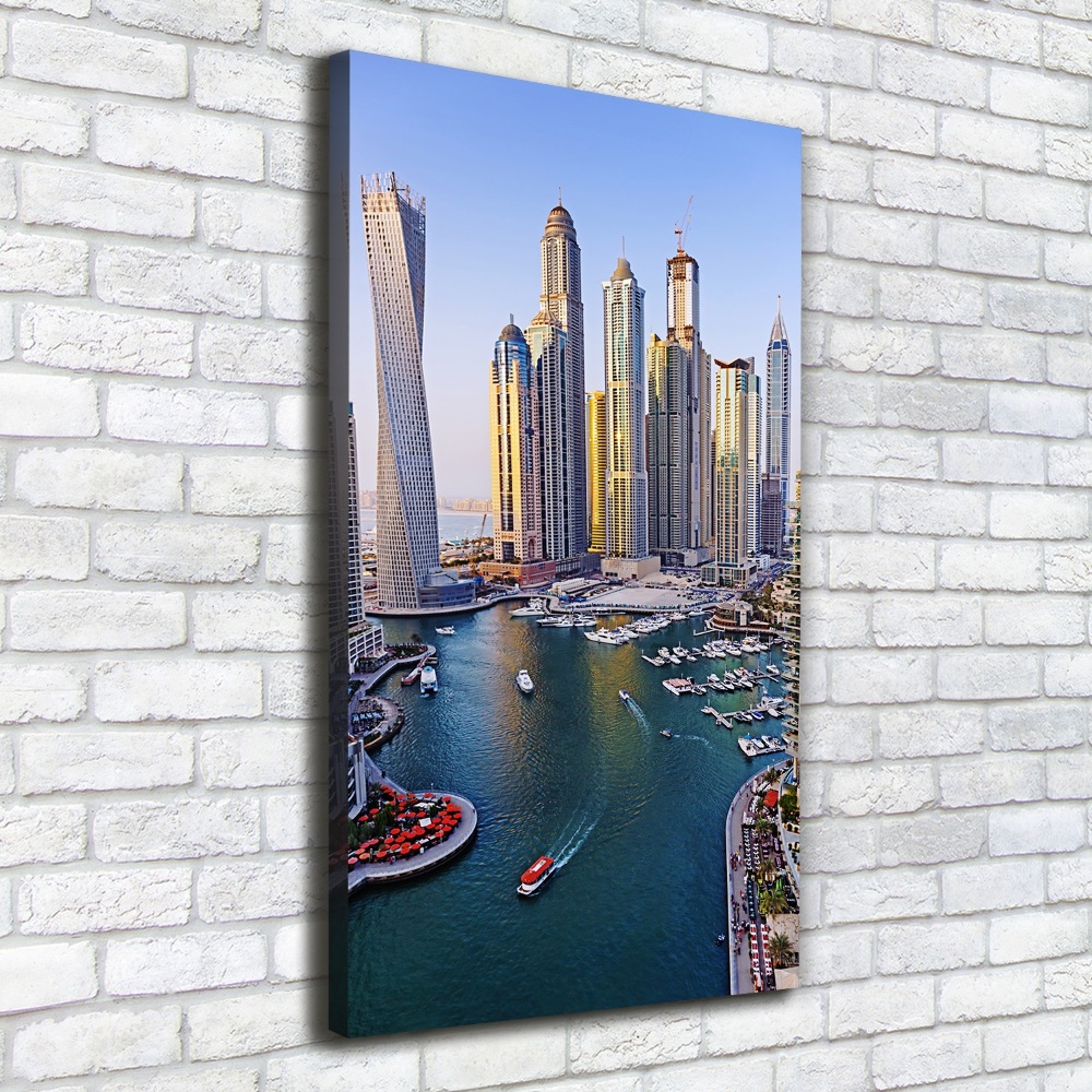 Tableau mural sur toile Baie de Dubaï