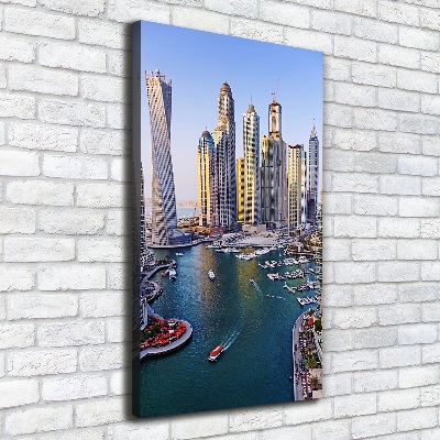 Tableau mural sur toile Baie de Dubaï