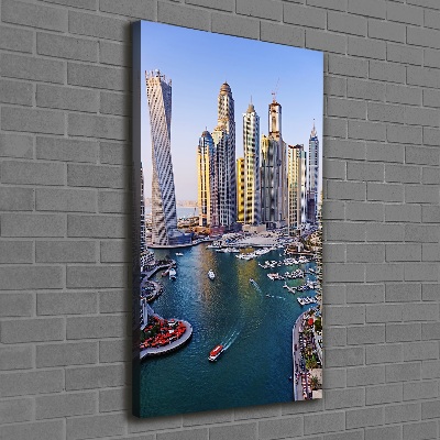 Tableau mural sur toile Baie de Dubaï