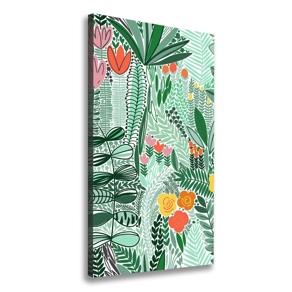 Tableau photo sur toile Les fleurs tropicales