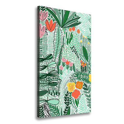 Tableau photo sur toile Les fleurs tropicales