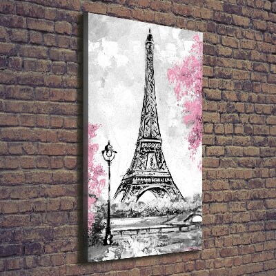 Tableau sur toile Tour Eiffel symbole de Paris