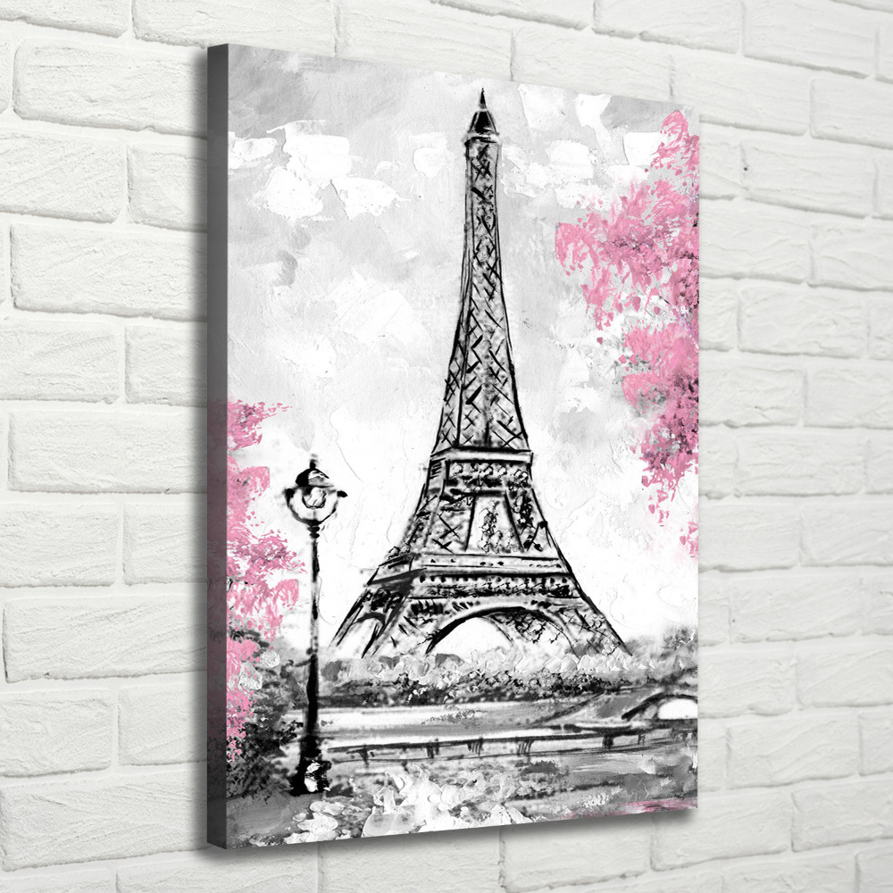 Tableau sur toile Tour Eiffel symbole de Paris