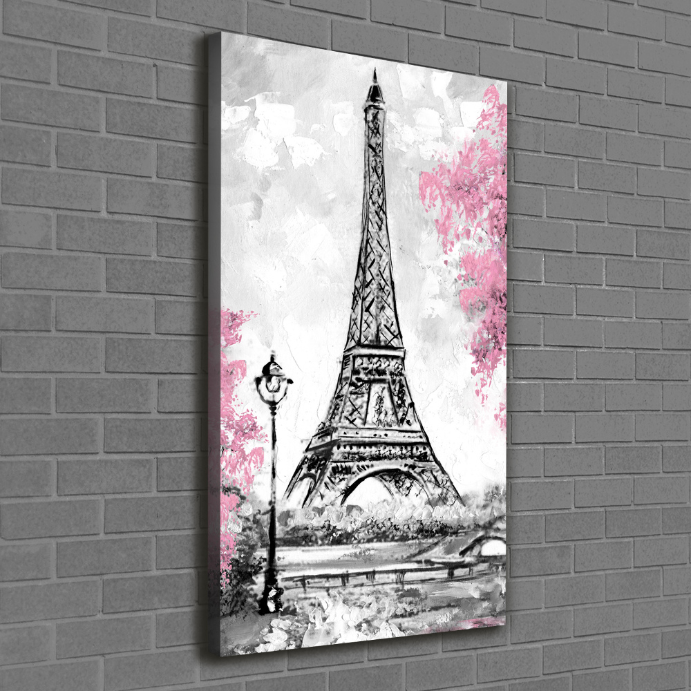 Tableau sur toile Tour Eiffel symbole de Paris