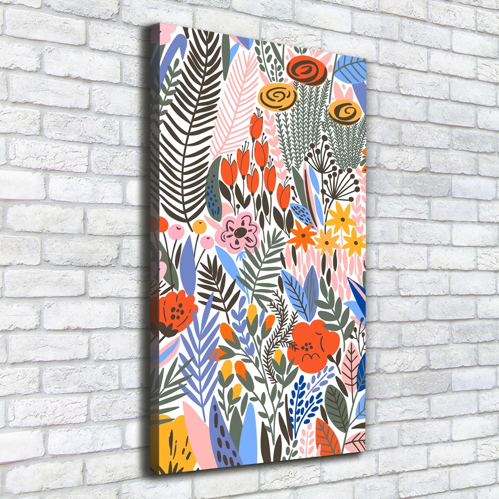 Tableau mural sur toile Fleurs tropicales