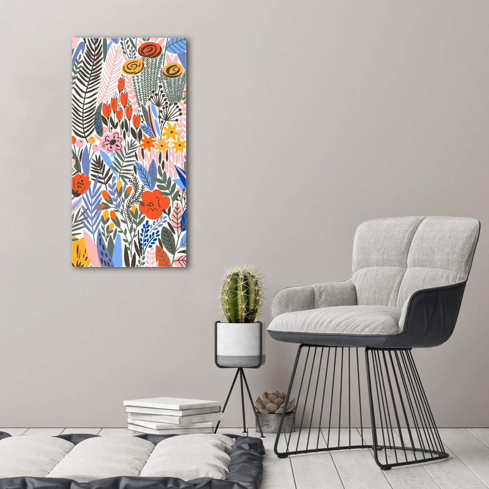 Tableau mural sur toile Fleurs tropicales