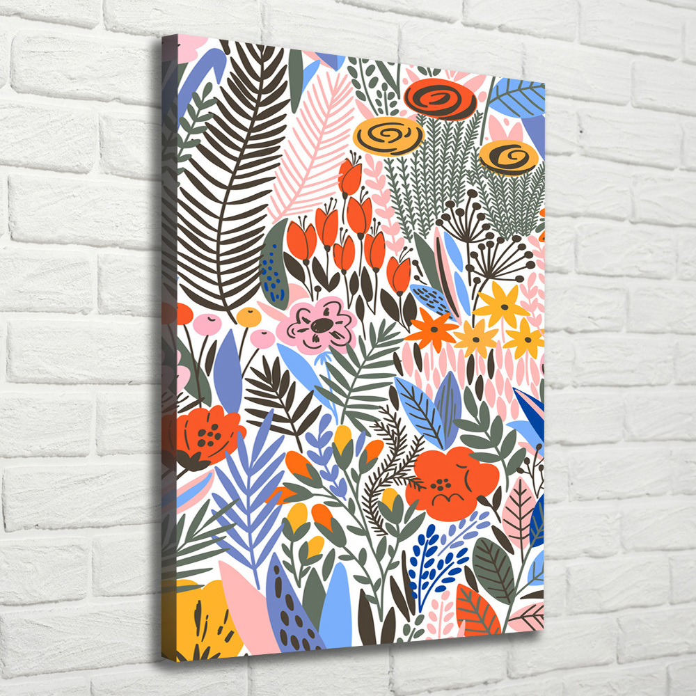 Tableau mural sur toile Fleurs tropicales