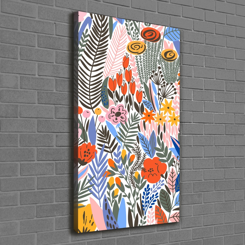 Tableau mural sur toile Fleurs tropicales