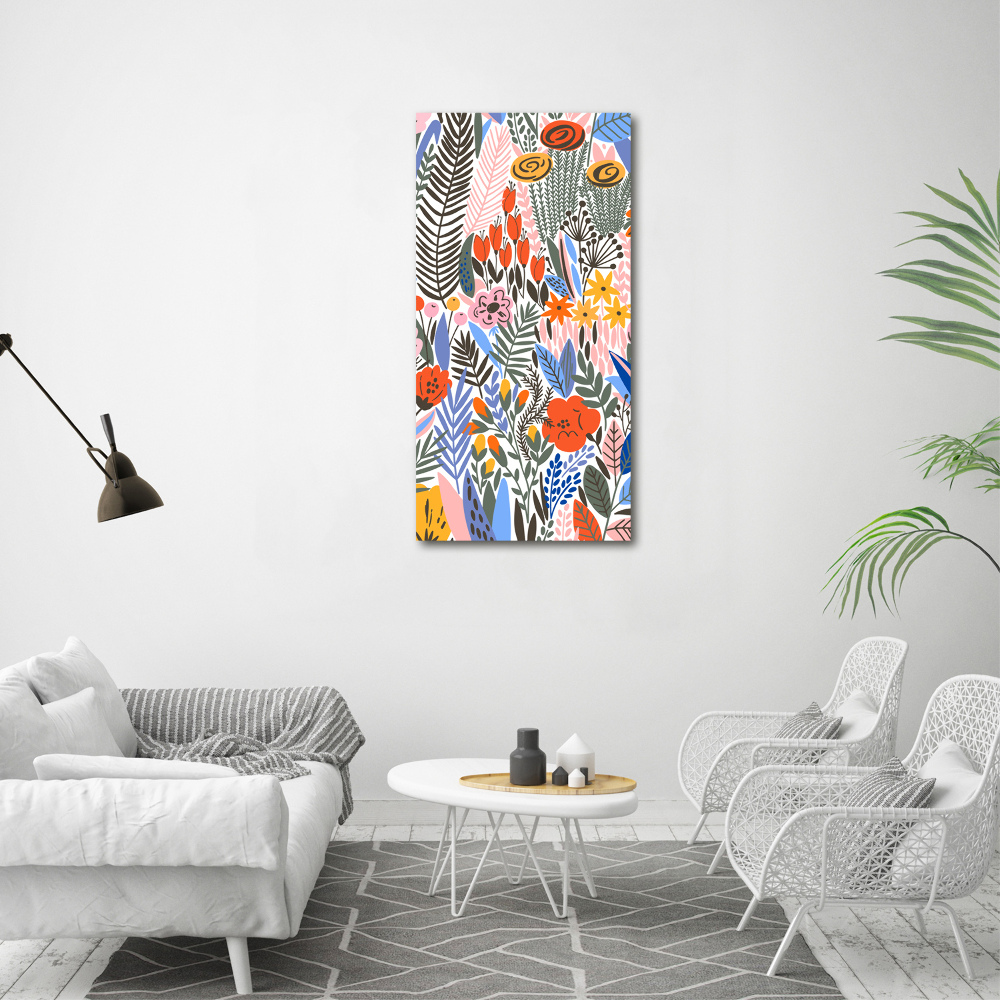 Tableau mural sur toile Fleurs tropicales