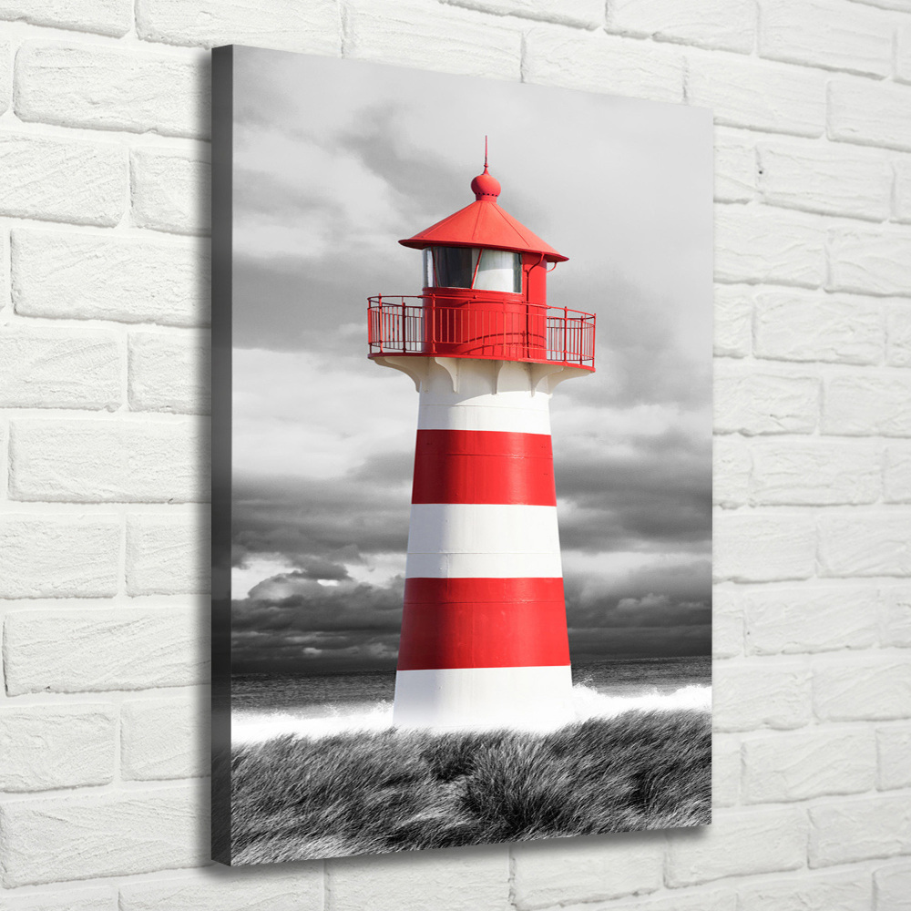 Tableau mural sur toile Phare mer