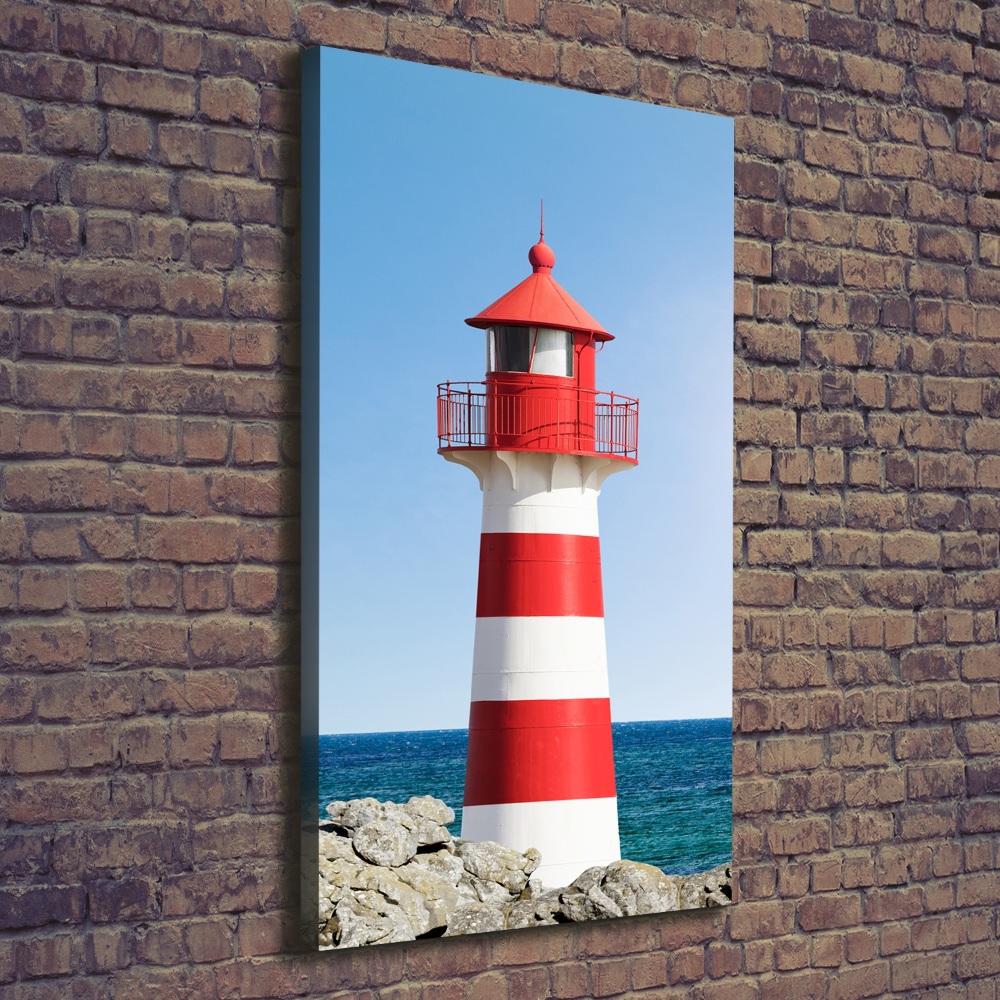 Tableau sur toile Phare