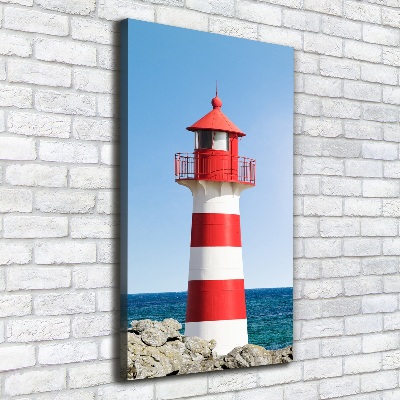 Tableau sur toile Phare