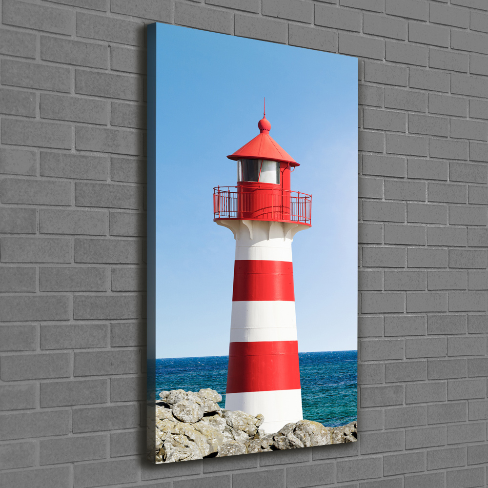 Tableau sur toile Phare