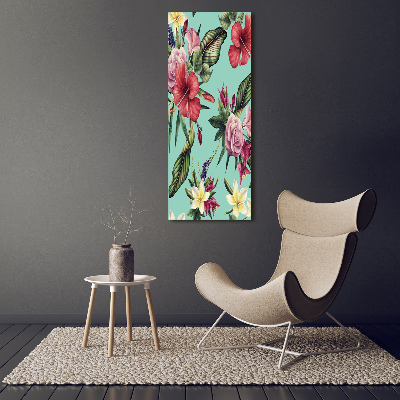 Tableau mural sur toile Motif hawaïen