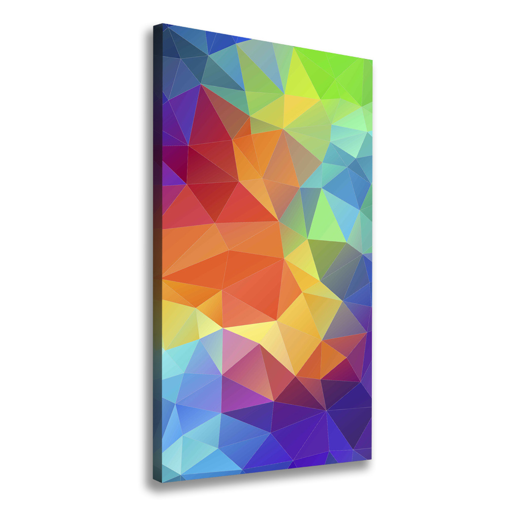 Tableau photo sur toile Motif abstrait en forme de triangle