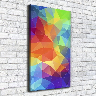 Tableau photo sur toile Motif abstrait en forme de triangle