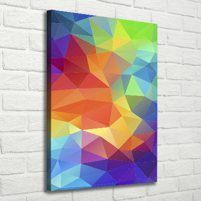 Tableau photo sur toile Motif abstrait en forme de triangle