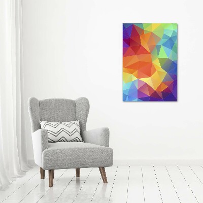 Tableau photo sur toile Motif abstrait en forme de triangle