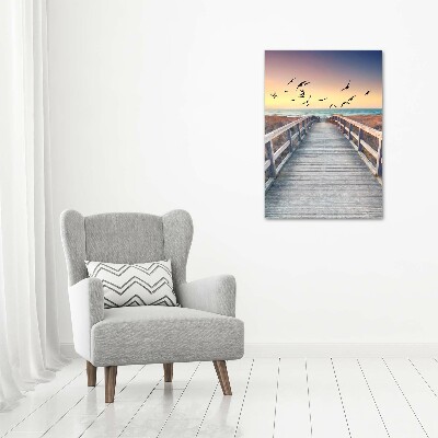 Tableau photo sur toile Chemin vers la plage