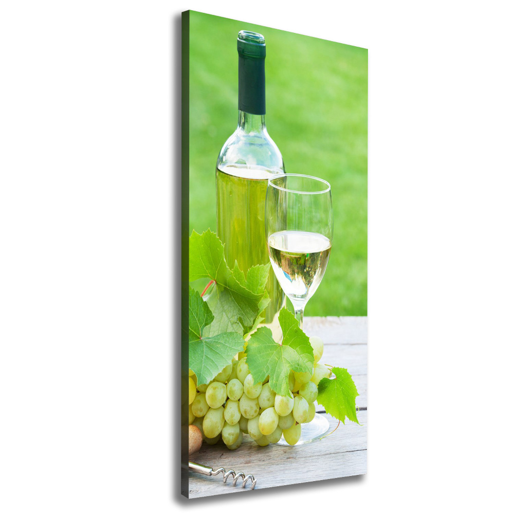 Tableau photo sur toile Raisins et vin