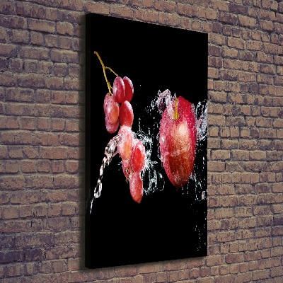 Tableau toile imprimée Fruits