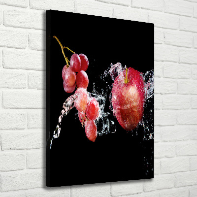 Tableau toile imprimée Fruits