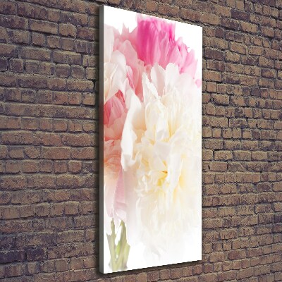 Tableau sur toile Pivoine