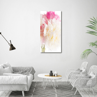 Tableau sur toile Pivoine