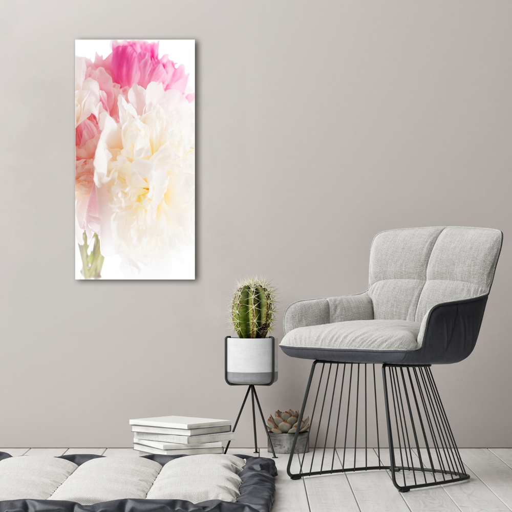 Tableau sur toile Pivoine