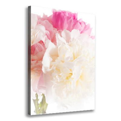 Tableau sur toile Pivoine