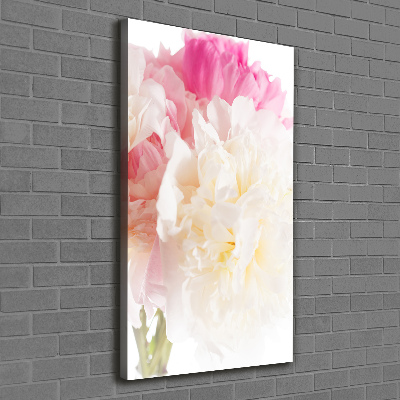 Tableau sur toile Pivoine