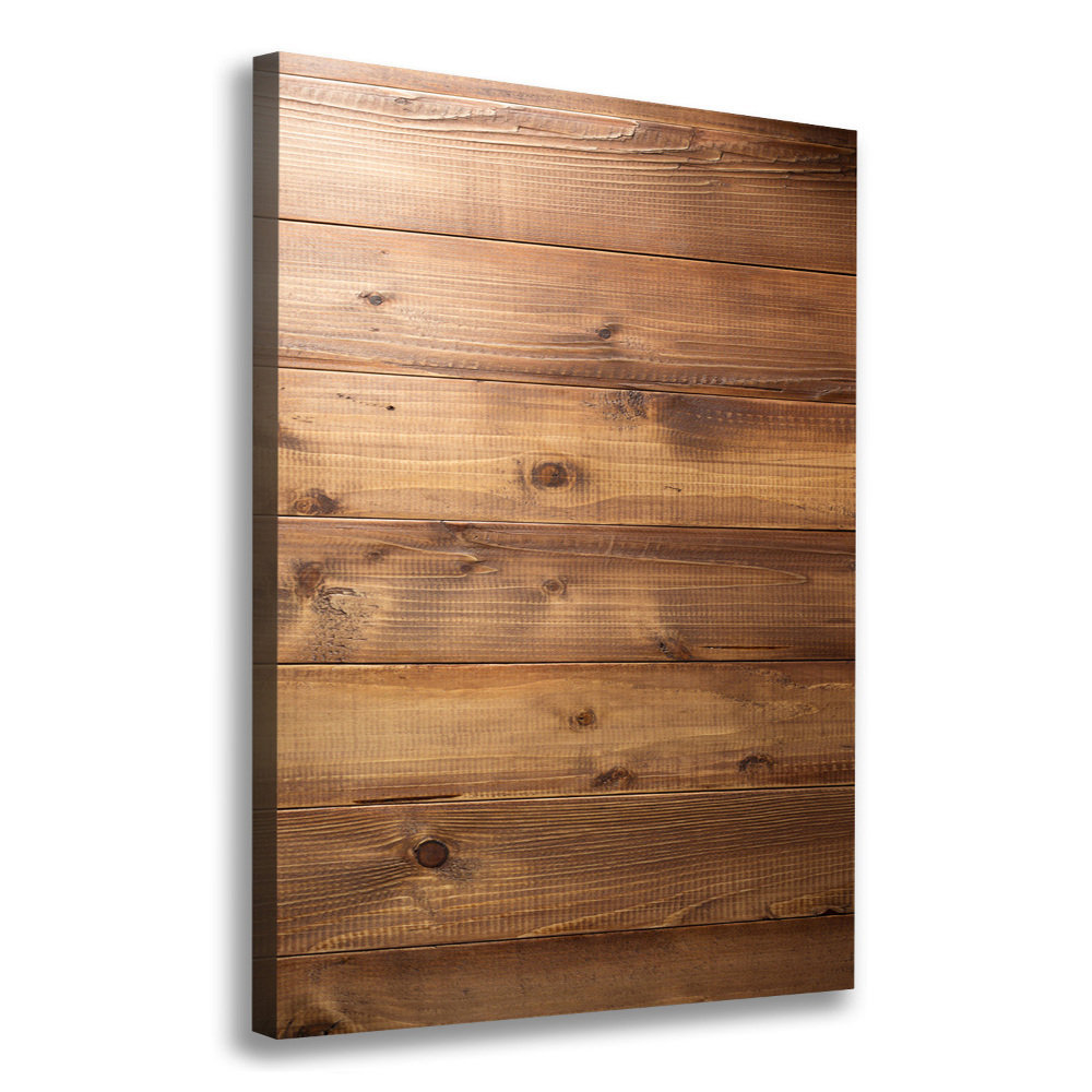 Tableau photo sur toile Fond en bois