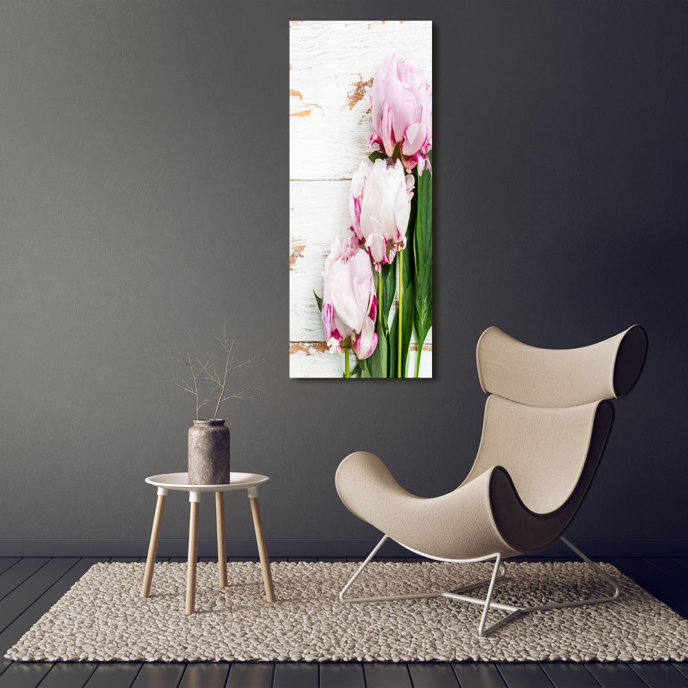 Tableau photo sur toile Pivoine