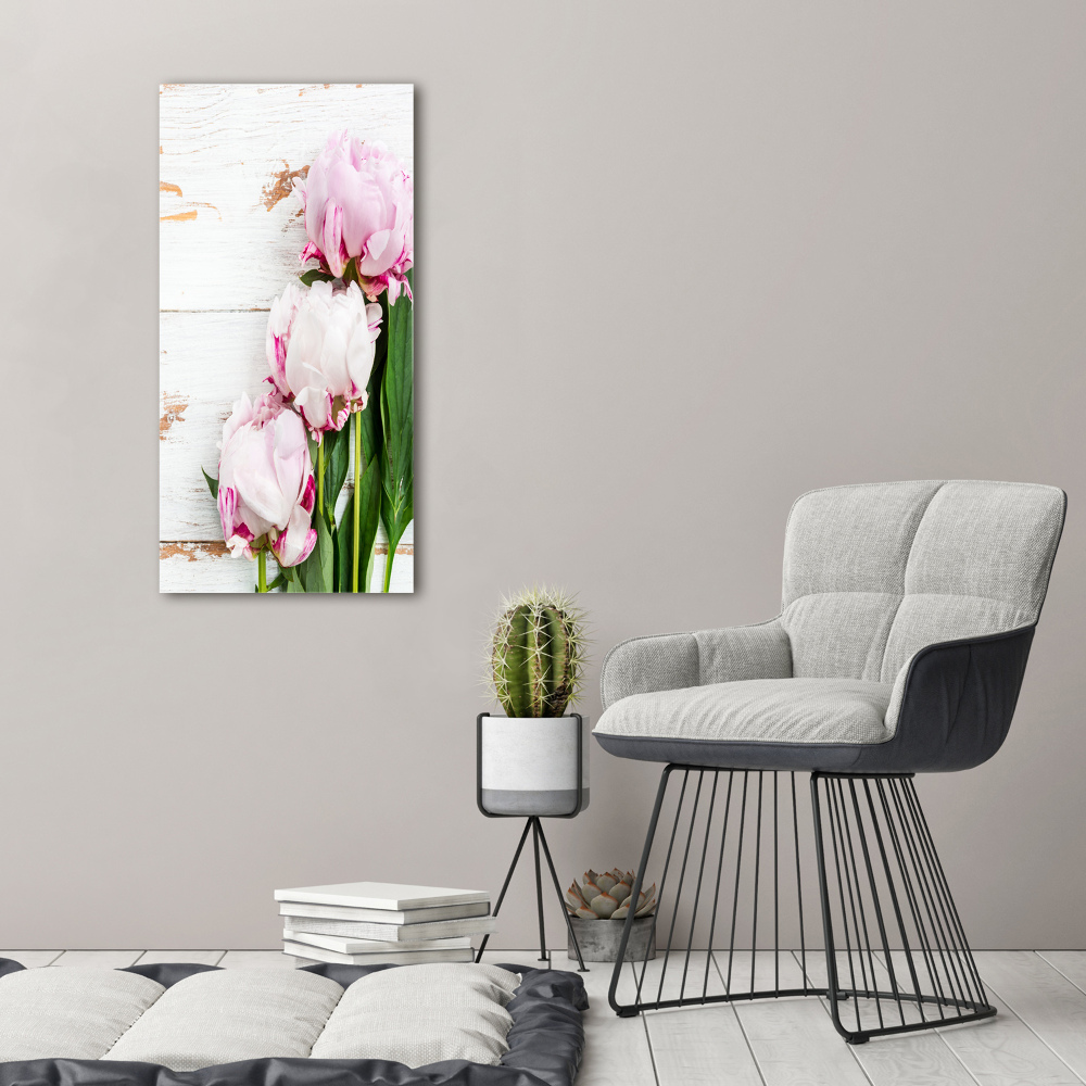 Tableau photo sur toile Pivoine