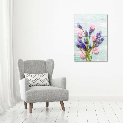 Tableau photo sur toile Saphir