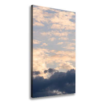 Tableau sur toile Nuages dans le ciel