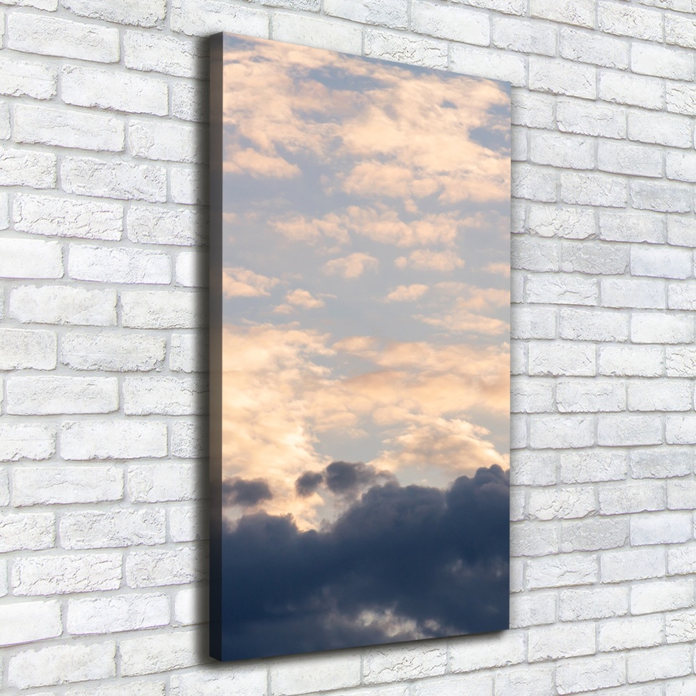 Tableau sur toile Nuages dans le ciel