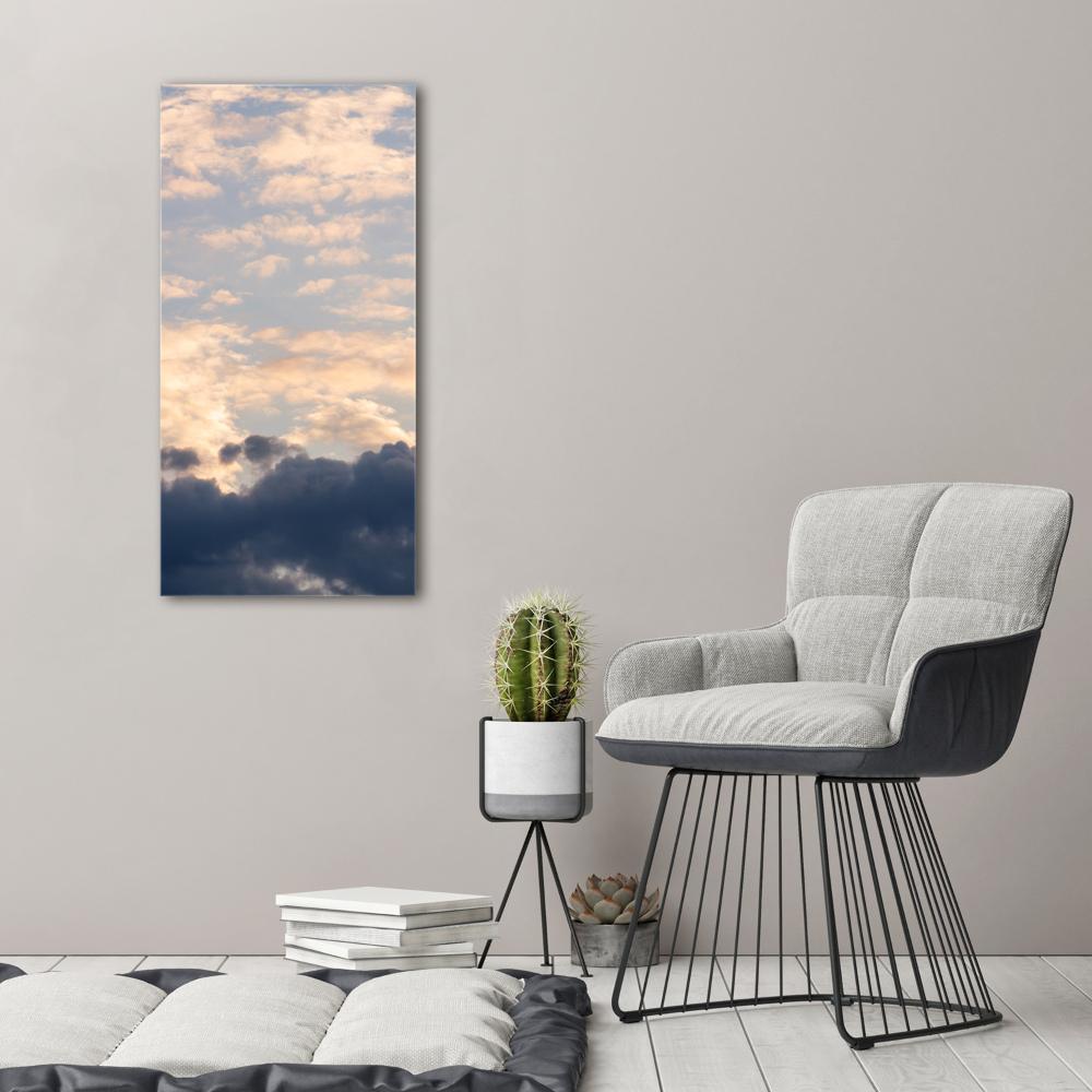 Tableau sur toile Nuages dans le ciel