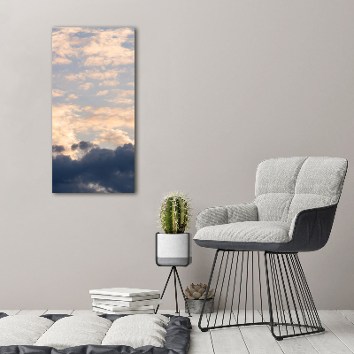 Tableau sur toile Nuages dans le ciel