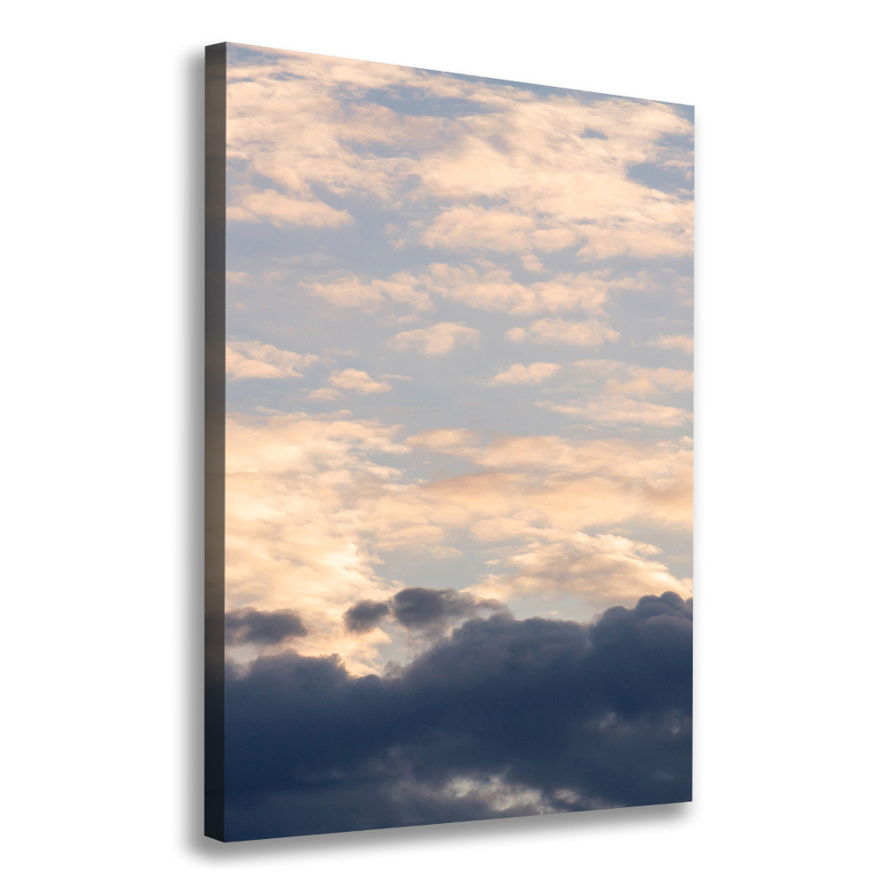 Tableau sur toile Nuages dans le ciel