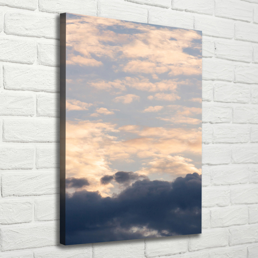 Tableau sur toile Nuages dans le ciel