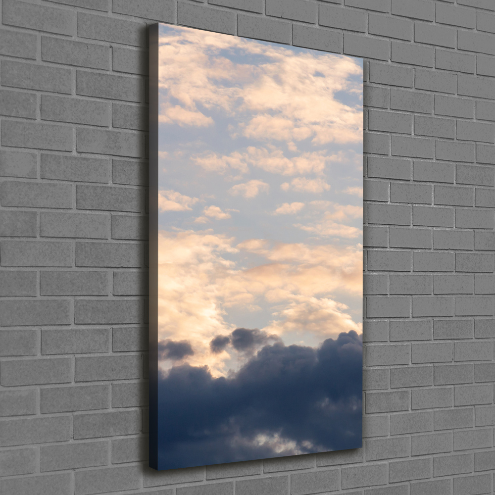 Tableau sur toile Nuages dans le ciel