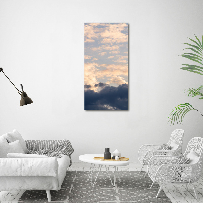 Tableau sur toile Nuages dans le ciel