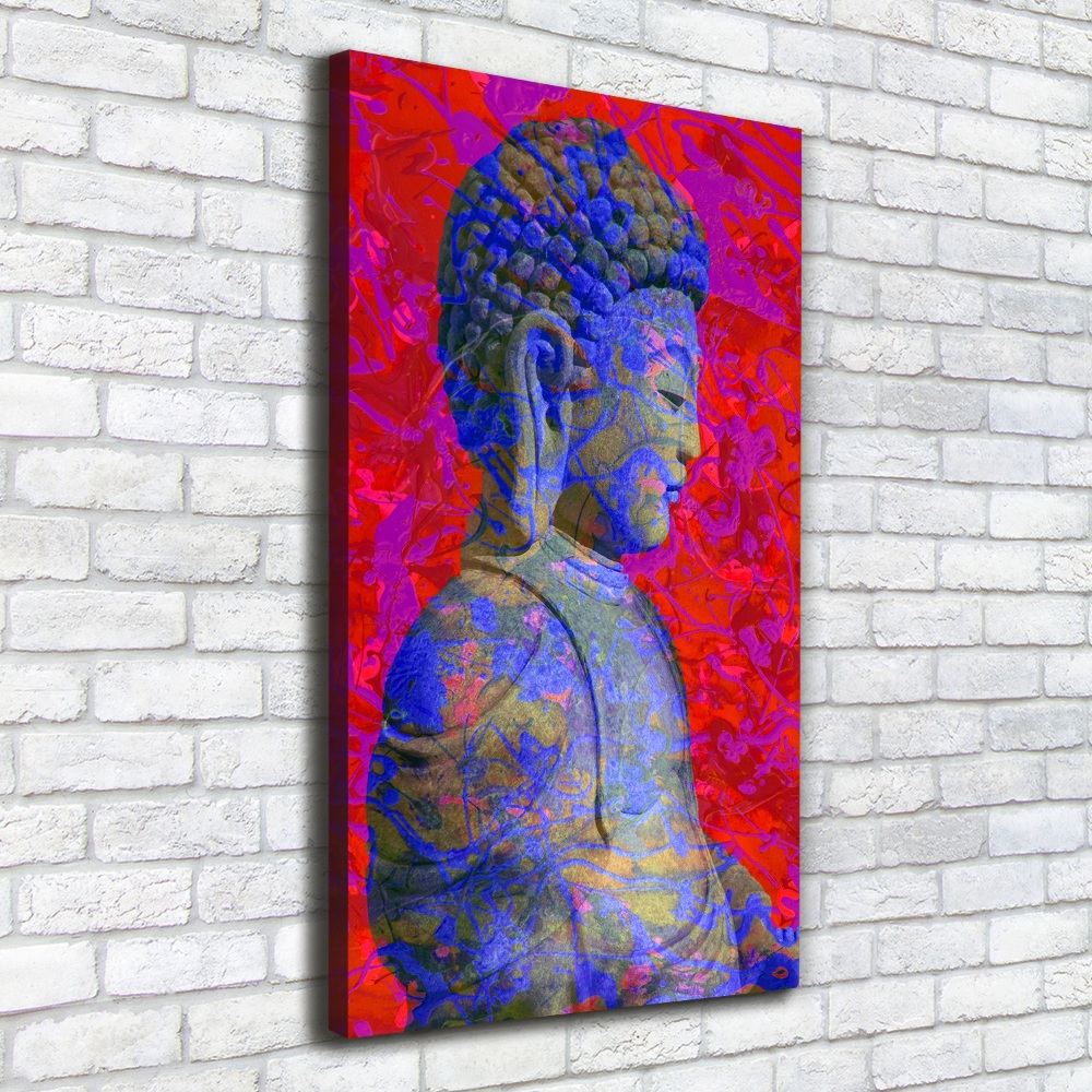 Tableau toile imprimée Abstraction bouddha