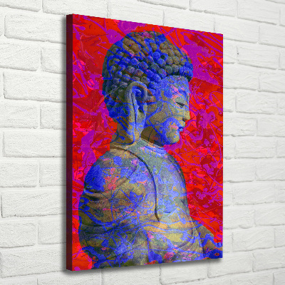 Tableau toile imprimée Abstraction bouddha