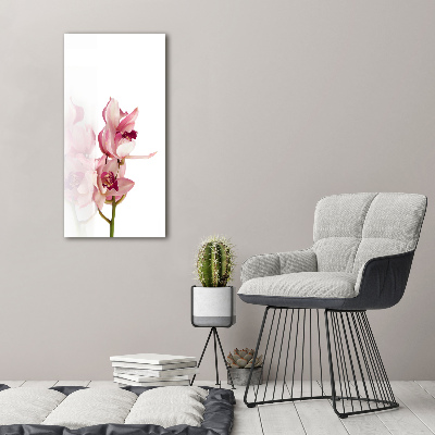 Tableau imprimé sur toile Orchidée rose