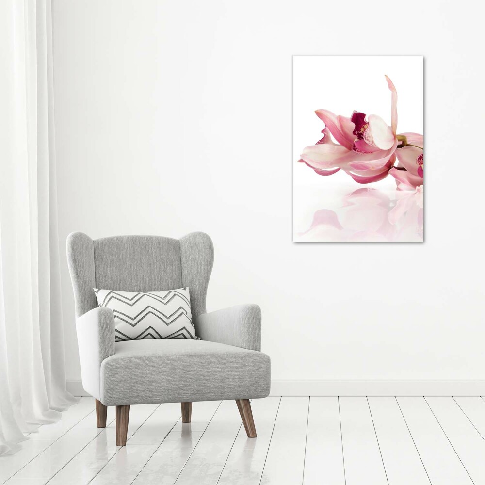 Tableau imprimé sur toile Orchidée rose