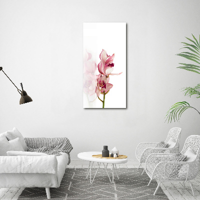 Tableau imprimé sur toile Orchidée rose